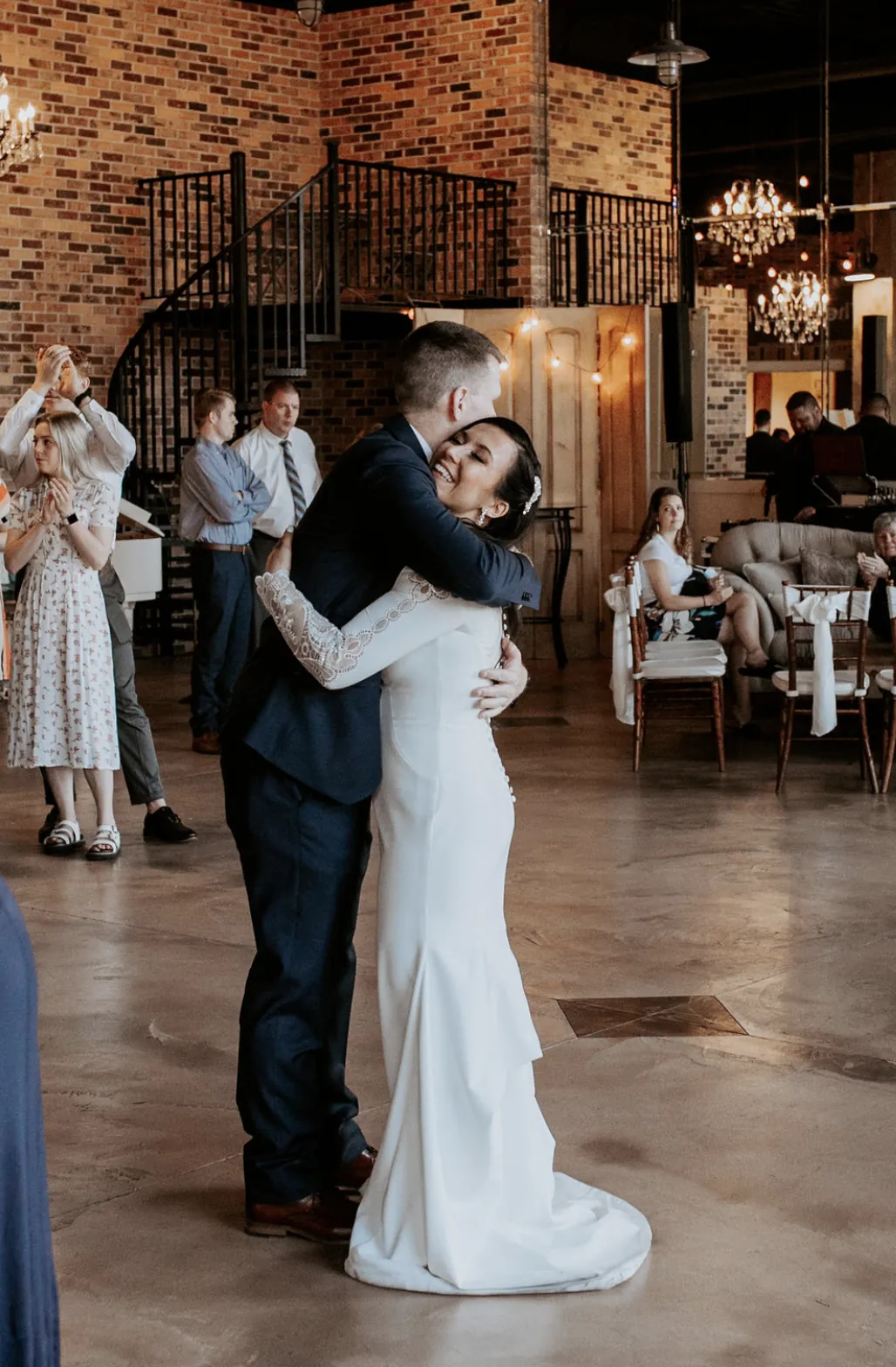 First dance at a Treasure Valley wedding venue